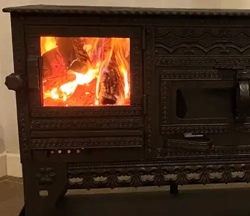 Hearth with Fireplace Large Cooking Burning Wood Stove Review