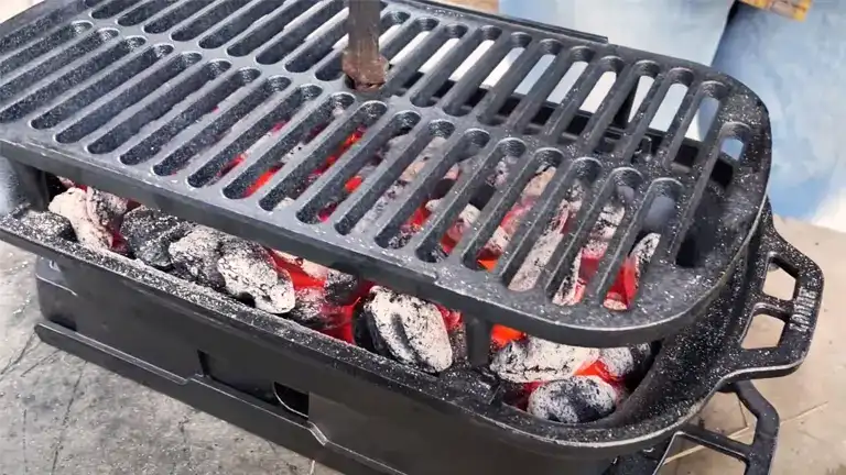 Lodge Cast Iron Hibachi Style Charcoal Burning Portable Sportsman’s Grill Review