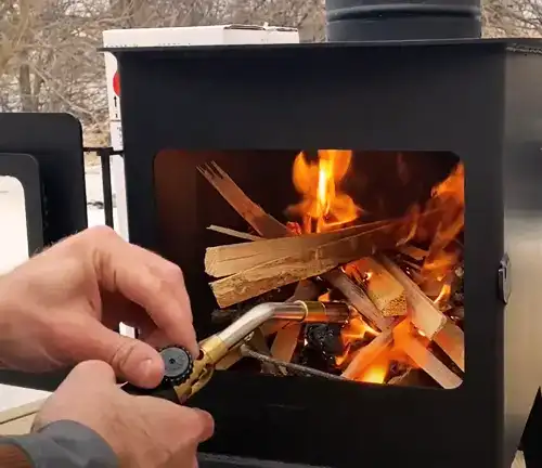 Mini Woodsman Wood Stove - Visual Concept