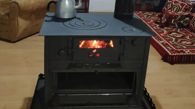 Modern Style Wood Burning Stove with Oven Review