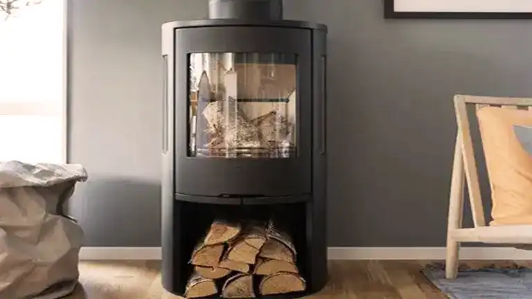 Oval Curved Wood Burning Multi-fuel Stove 11kw