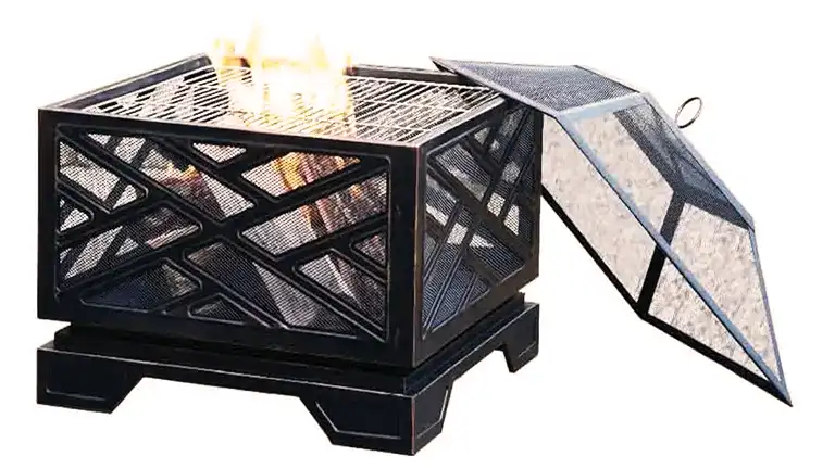 Pleasant Hearth 26 in. Wood Burning Fire Pit Performance and Heat Output