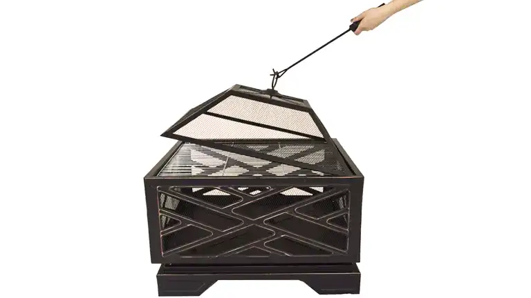 Pleasant Hearth 26 in. Wood Burning Fire Pit Ease of Assembly