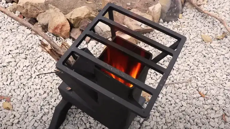 Rocket Stove for Cooking Portable Wood Stove Review