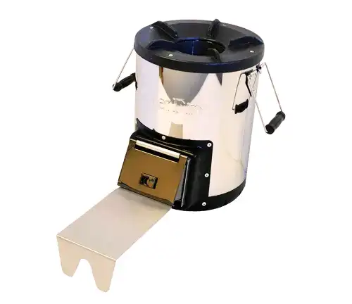 Silverfire Survivor Rocket Gasifier Camping Burning Wood Stove Review