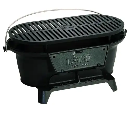 Lodge Pre-Seasoned Sportsman's Grill