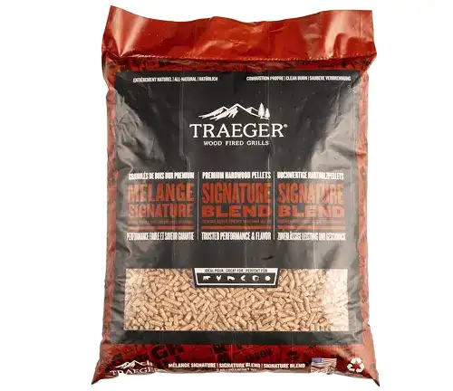 Traeger Grills Signature Blend 100% All-Natural Wood Pellets 20 lb Bag
