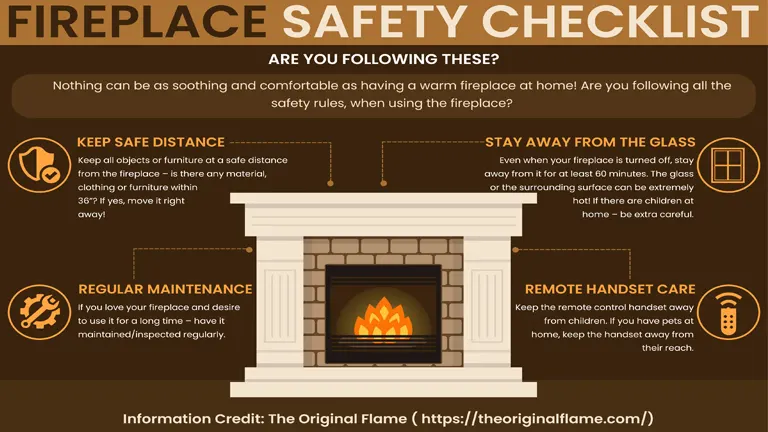 fireplace safety checklist