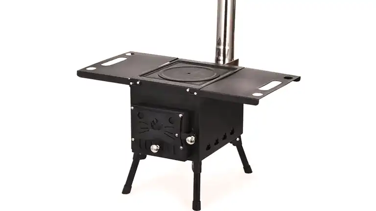 Portable Camping Wood Stove with Oven