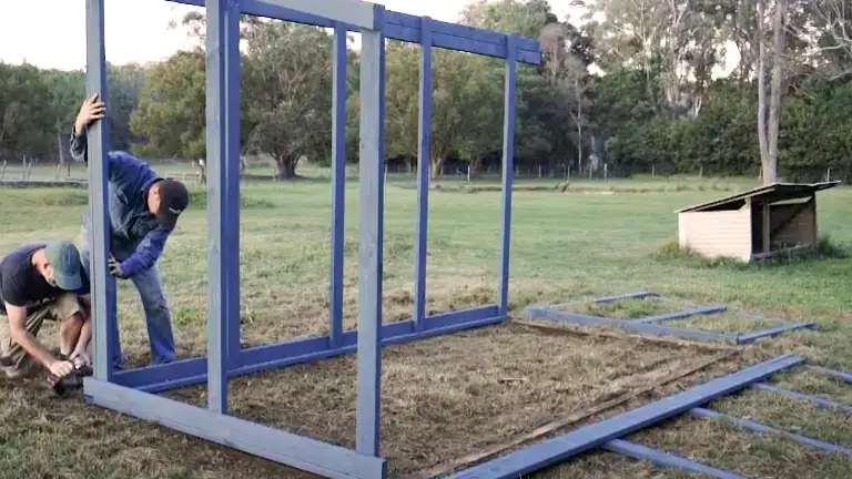Step-by-Step Construction Guide: Framing the Coop