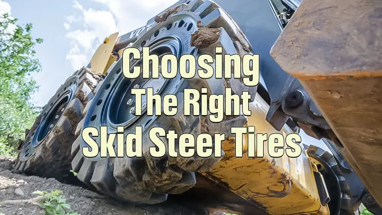 Choosing the Right Skid Steer Tires