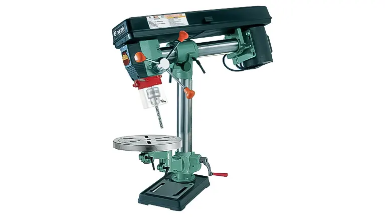 Grizzly G7946 Floor Radial Drill Press Review - Forestry Reviews