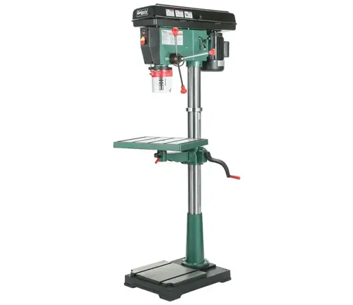 Benchtop drill press.