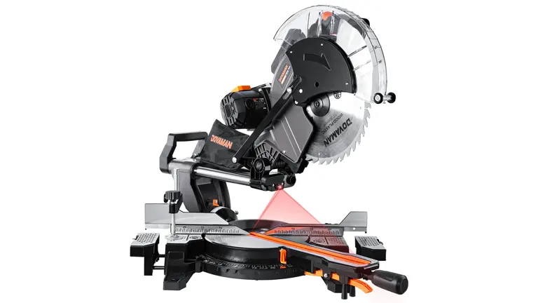 DOVAMAN DMS03A 12" Double Bevel Compound Miter Saw