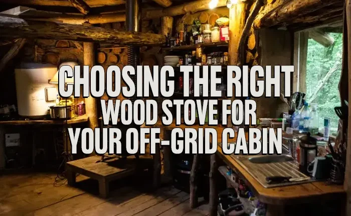 Choosing the Right Wood Stove for Your Off-Grid Cabin: A Size Guide