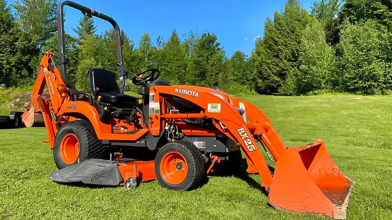 Kubota BX25 Sub-Compact Tractor Loader Review - Forestry Reviews
