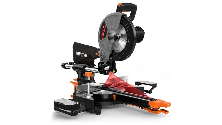DWT HM1031A 10" Double Speed Sliding Compound Miter Saw