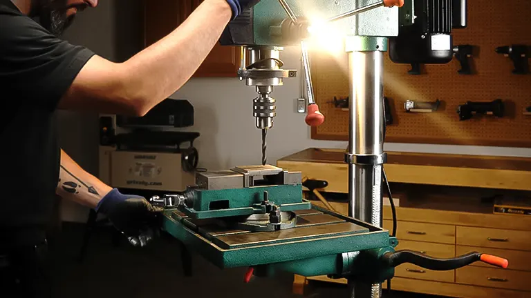 Grizzly G7944 Heavy-Duty Floor Drill Press 