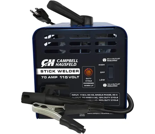 Campbell Hausfeld 115v Stick Welder with Accessory Kit