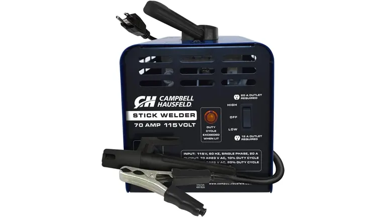 Campbell Hausfeld (115v) Stick Welder Kit Review - Forestry Reviews