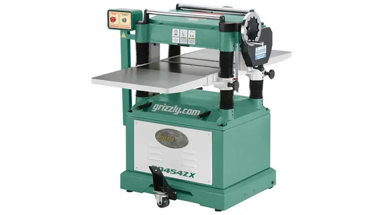 Grizzly G0454ZX 20 Inch Planer with Spiral Cutterhead