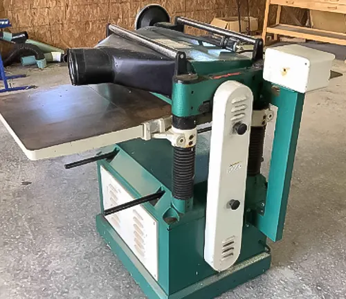 Grizzly G0454ZX 20 Inch Planer in workshop