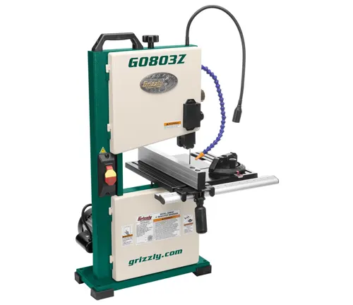 Grizzly Industrial 9" Benchtop Bandsaw with Laser Guide
