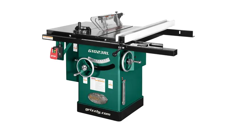 Grizzly G1023RL 10" 3 HP 240V Cabinet Table Saw Review