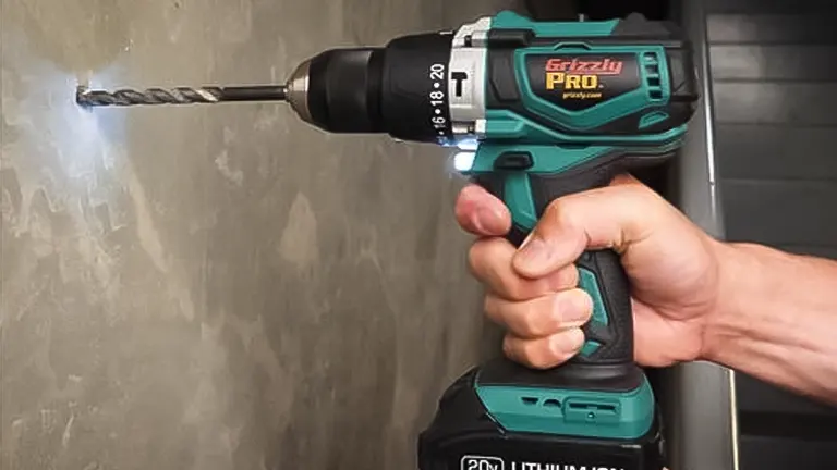 Grizzly PRO T30291 20V Brushless 1/4" Impact Driver