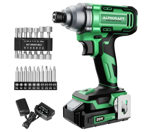 ALTOCRAFT Cordless 1/4" Impact Driver