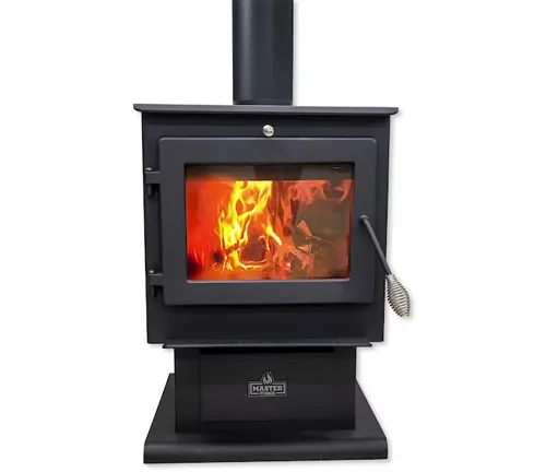Master Forge 2500-sq ft Heating Area Firewood and Fire Logs Wood Stove Review