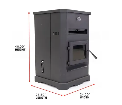 Master Forge Large Pellet Stove with Built-in Wi-Fi Review