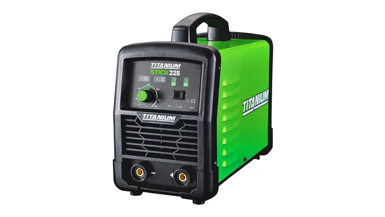 TITANIUM Stick 225 Inverter Welder with Electrode Holder Review