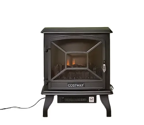 Costway Electric Fireplace Heater Stove