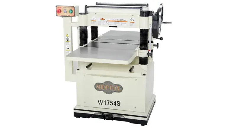 Shop Fox W1754S 20-Inch Planer with Spiral Cutterhead Review