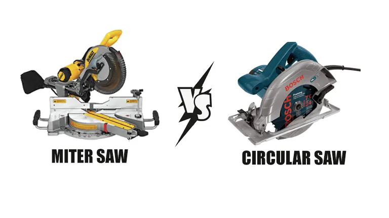 Miter Saw vs. Circular Saw: Choosing the Right Saw for Your Project