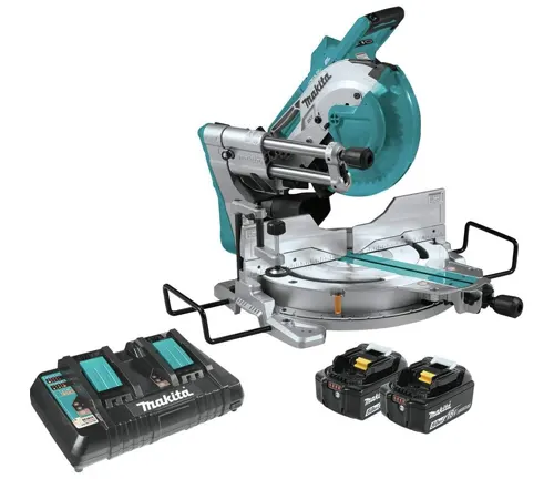 Makita Miter Saw with Batteries and Charger