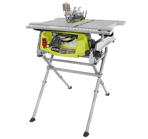 Ryobi 10 in. Table Saw with Folding Stand (RTS12)