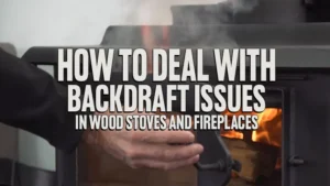 How To Deal With Backdraft Issues in Wood Stoves and Fireplaces