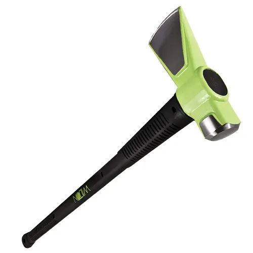 Wilton Tools 8 lb. Head - 36” B.A.S.H Splitting Maul with green head and black handle