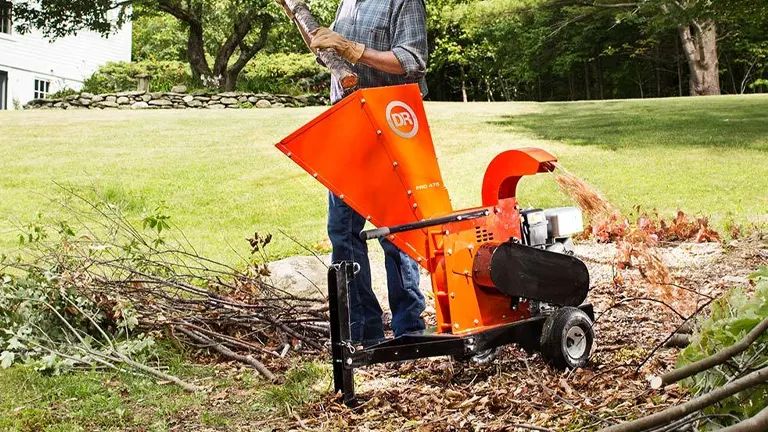 DR Premier 375 CP53037DMN Self-Feeding Wood Chipper