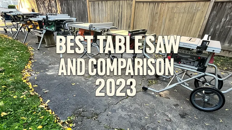 Best Table Saw Review and Comparison 2024