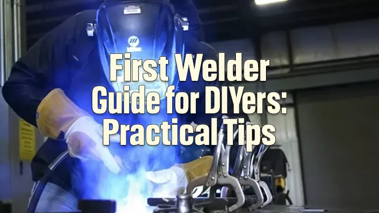 First Welder Guide for DIYers: Practical Tips