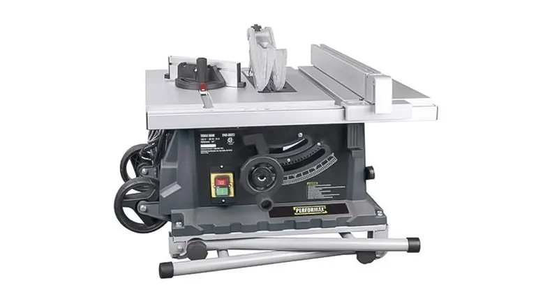 15 Amp 10-inch Table Saw with Folding Stand