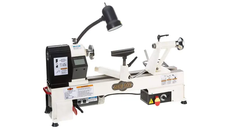 Shop Fox 3/4 HP Motor 15" Benchtop Wood Lathe Review