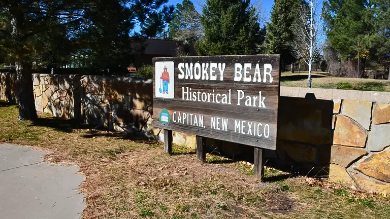 Smokey Bear Historical Park” located in Capitan, New Mexico