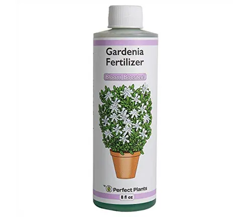Bottle of Gardenia Fertilizer (Bloom Booster) by Perfect Plants