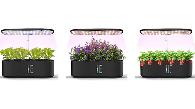 Fulsren 12 Pods Hydroponic Indoor Growing System