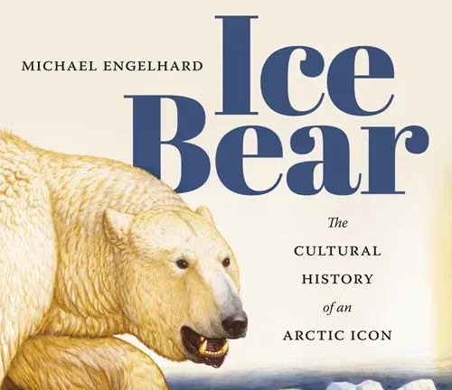 book cover titled ‘Ice Bear’ by Michael Engelhard, featuring a polar bear