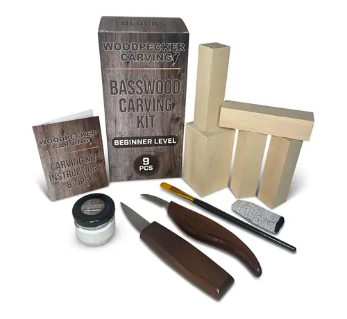 Wood Carving Kit for Beginners 7 PCS, Wood Whittling Kit - Gift